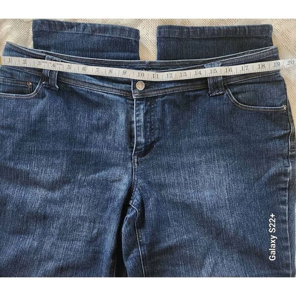 1  CJ Banks straight fit jeans, Petite - Picture 4 of 6
